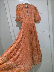 Annabel Maxi Dress Ezrah Print by Jaase