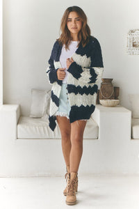 Clove Knit - Navy Stripe by Jaase Kenzie Tenzie