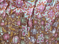 Palace Midi Dress Flower Fields Print by Jaase Kenzie Tenzie