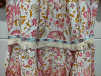 Palace Midi Dress Flower Fields Print by Jaase Kenzie Tenzie