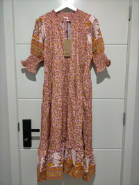 Kora Midi Dress Nisha Print by Jaase Kenzie Tenzie