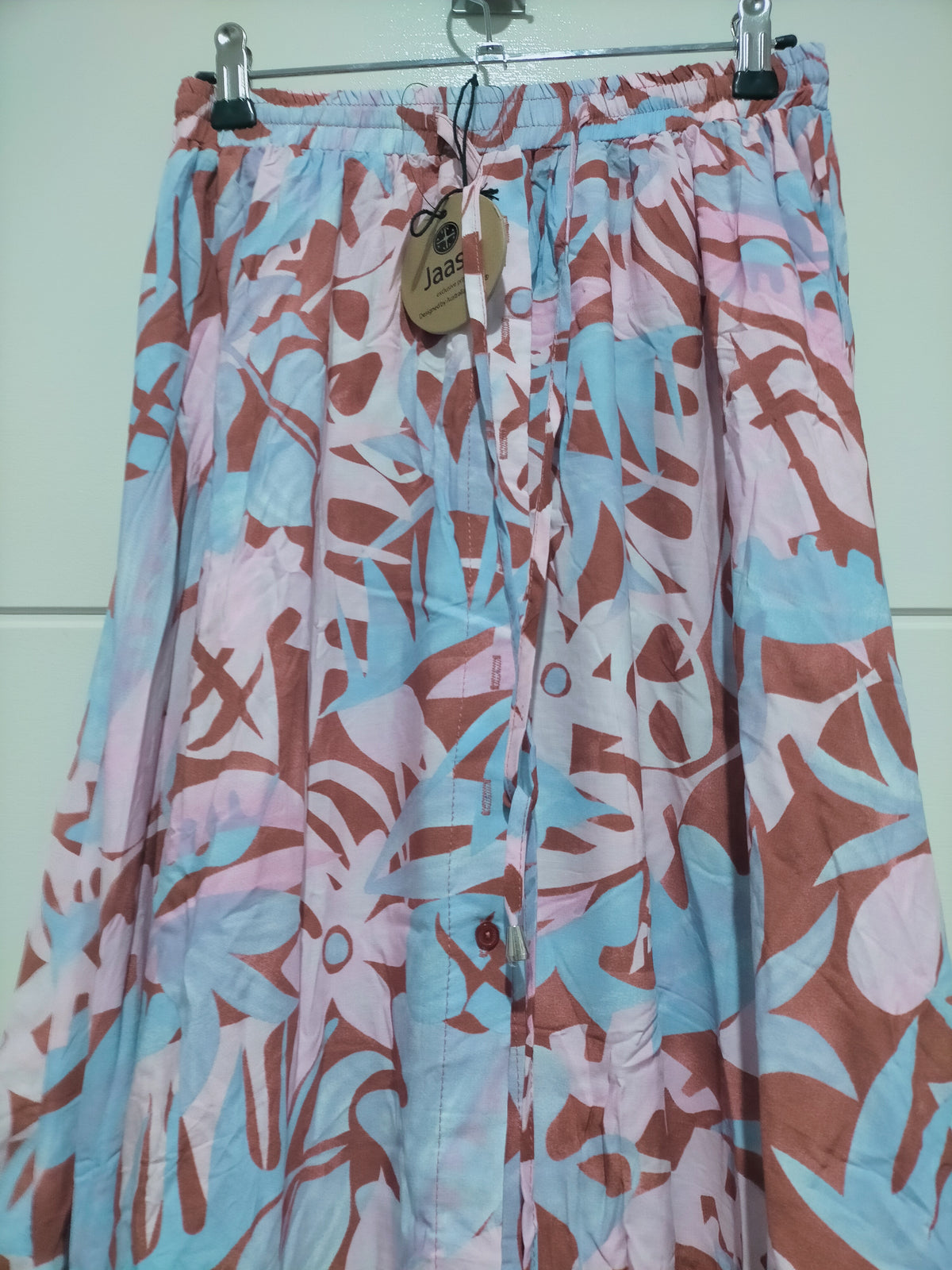 Daphne Maxi Skirt in Neapolitan print by Jaase Kenzie Tenzie
