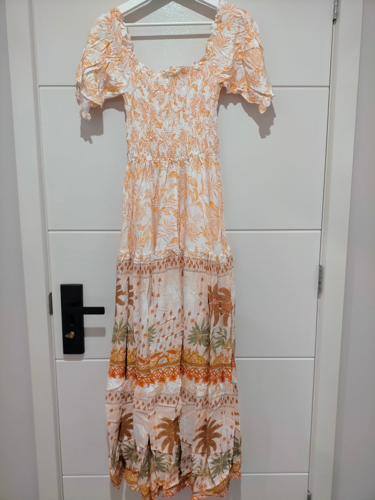 Claudette Maxi Dress Yasmina print by Jaase Kenzie Tenzie