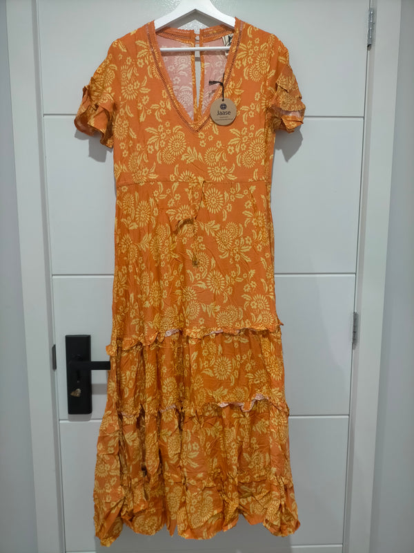 Lenni Maxi Dress Day Dream Sun Print by Jaase Kenzie Tenzie
