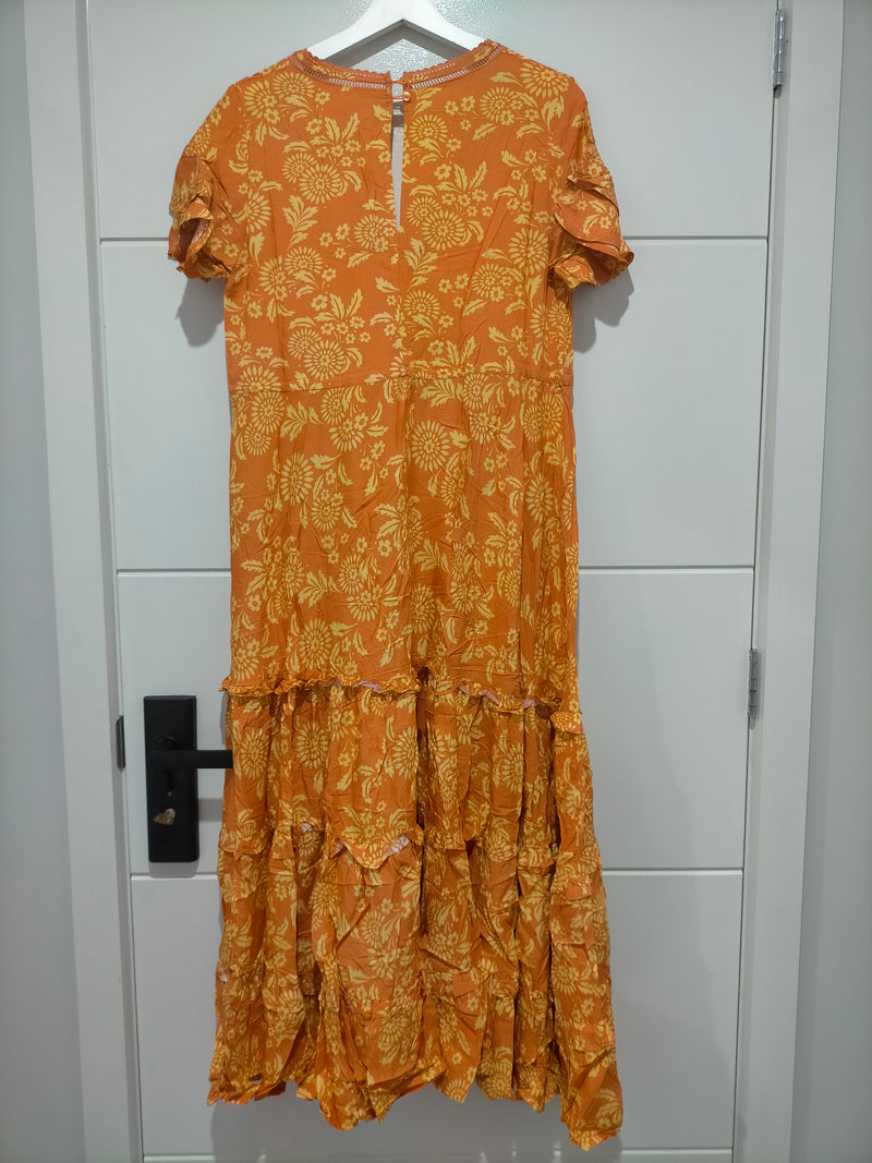 Lenni Maxi Dress Day Dream Sun Print by Jaase Kenzie Tenzie