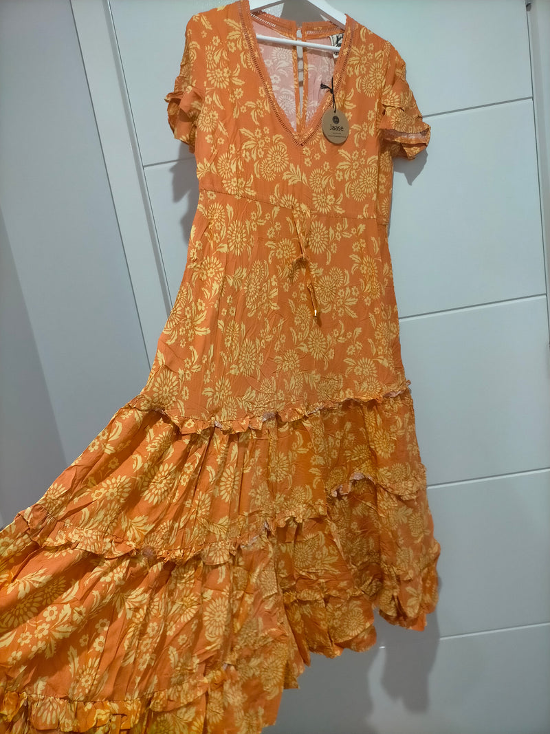 Lenni Maxi Dress Day Dream Sun Print by Jaase Kenzie Tenzie